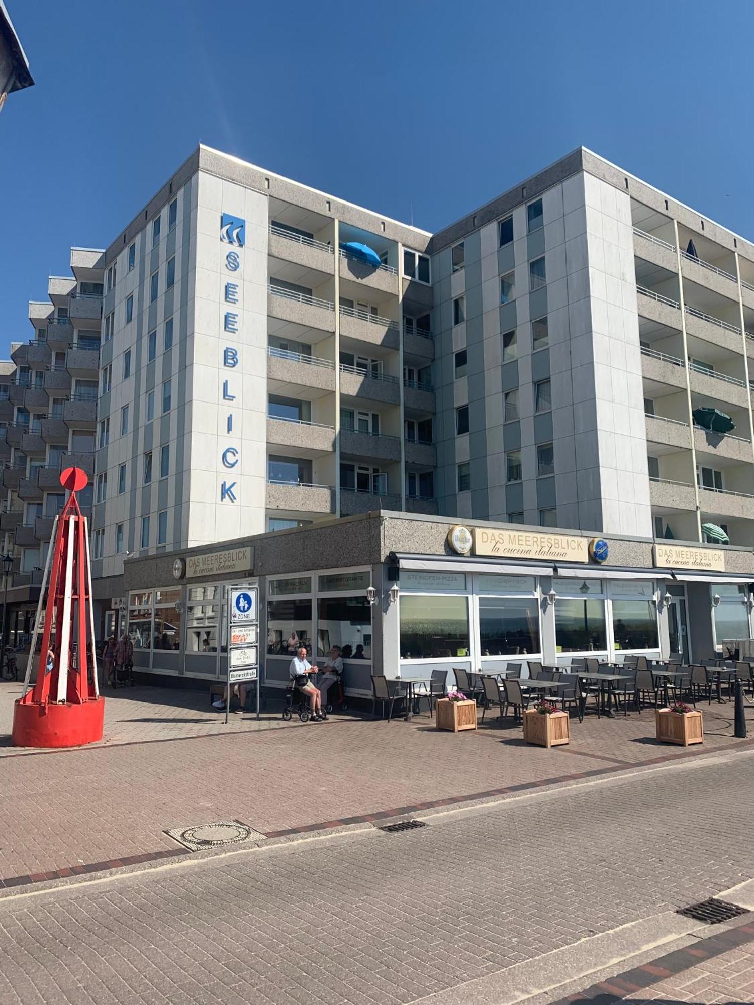 Strandblick Im Haus Seeblick Bismarckstrasse Borkum Extérieur photo